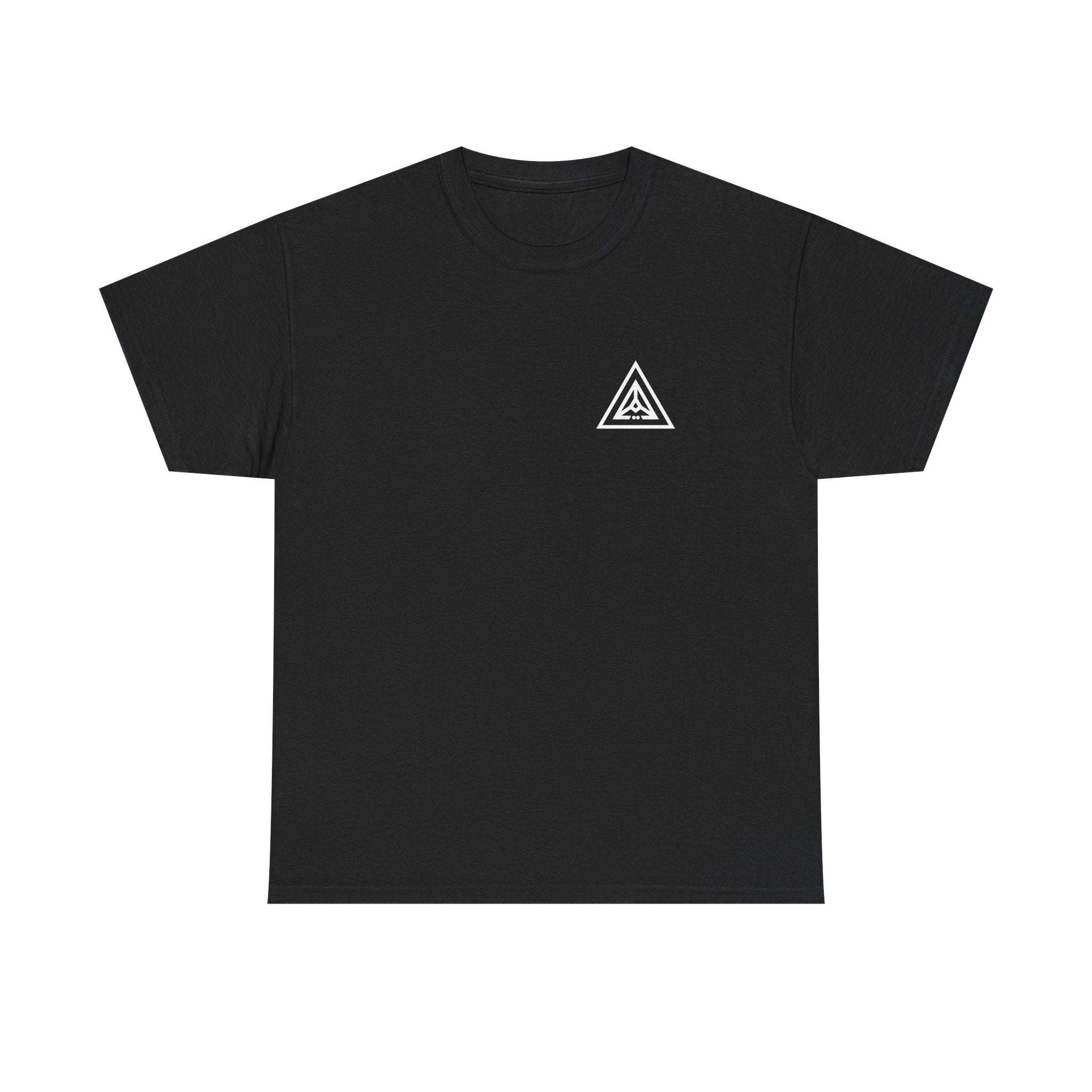 Likedat Triangle Logo T-Shirt — Minimal Graphic Tee