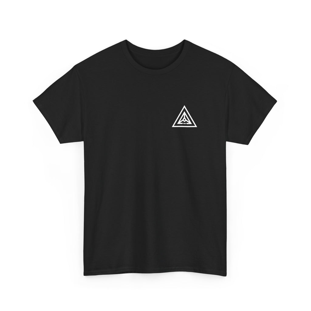 Likedat Triangle Logo T-Shirt — Minimal Graphic Tee