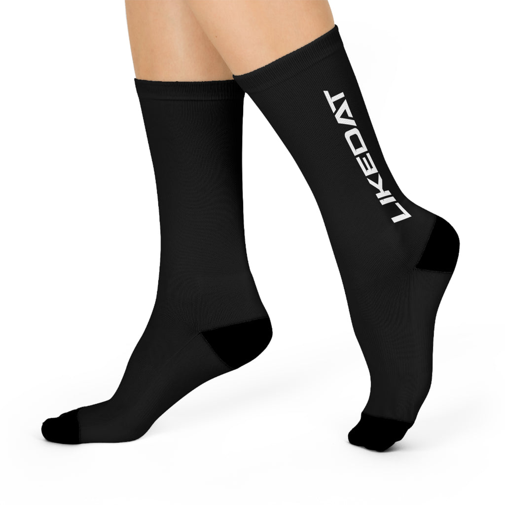 Cushioned Crew Socks — 'LIKEDAT' Athletic Comfort Socks