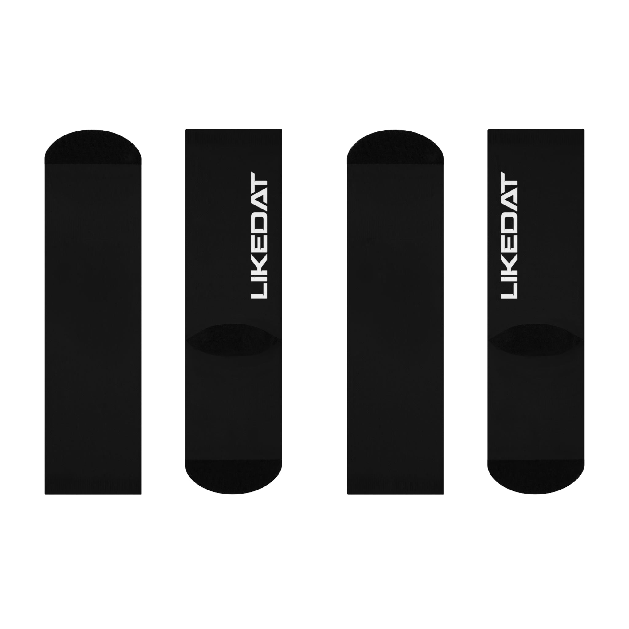 Cushioned Crew Socks — 'LIKEDAT' Athletic Comfort Socks