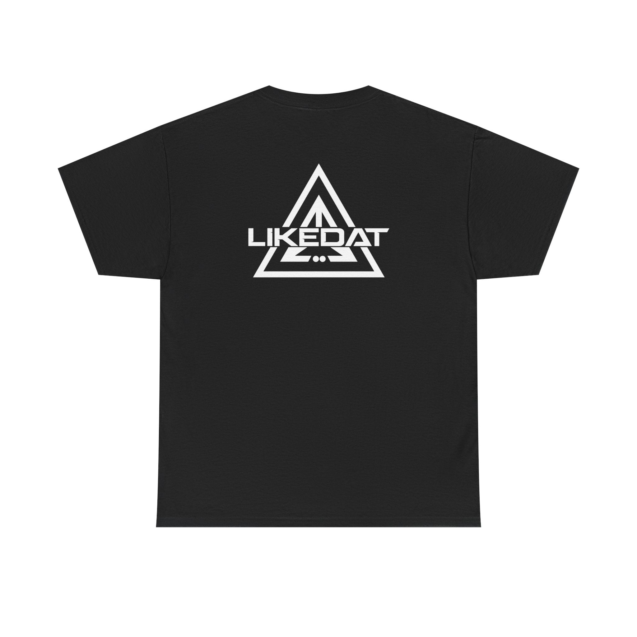 Likedat Triangle Logo T-Shirt — Minimal Graphic Tee